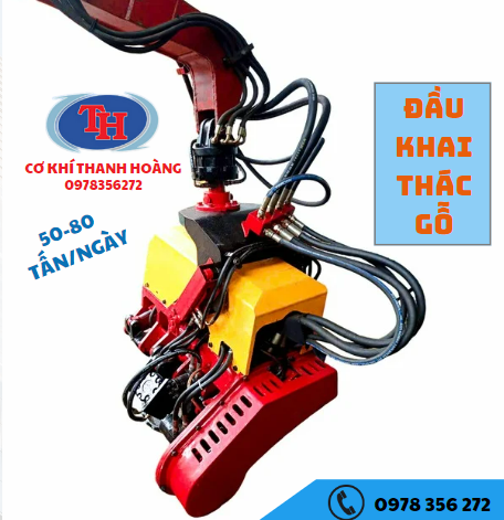 MÁY KHAI THÁC GỖ 